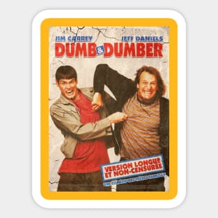 DUMB AND DUMBER FILM ADVERTISING Sticker